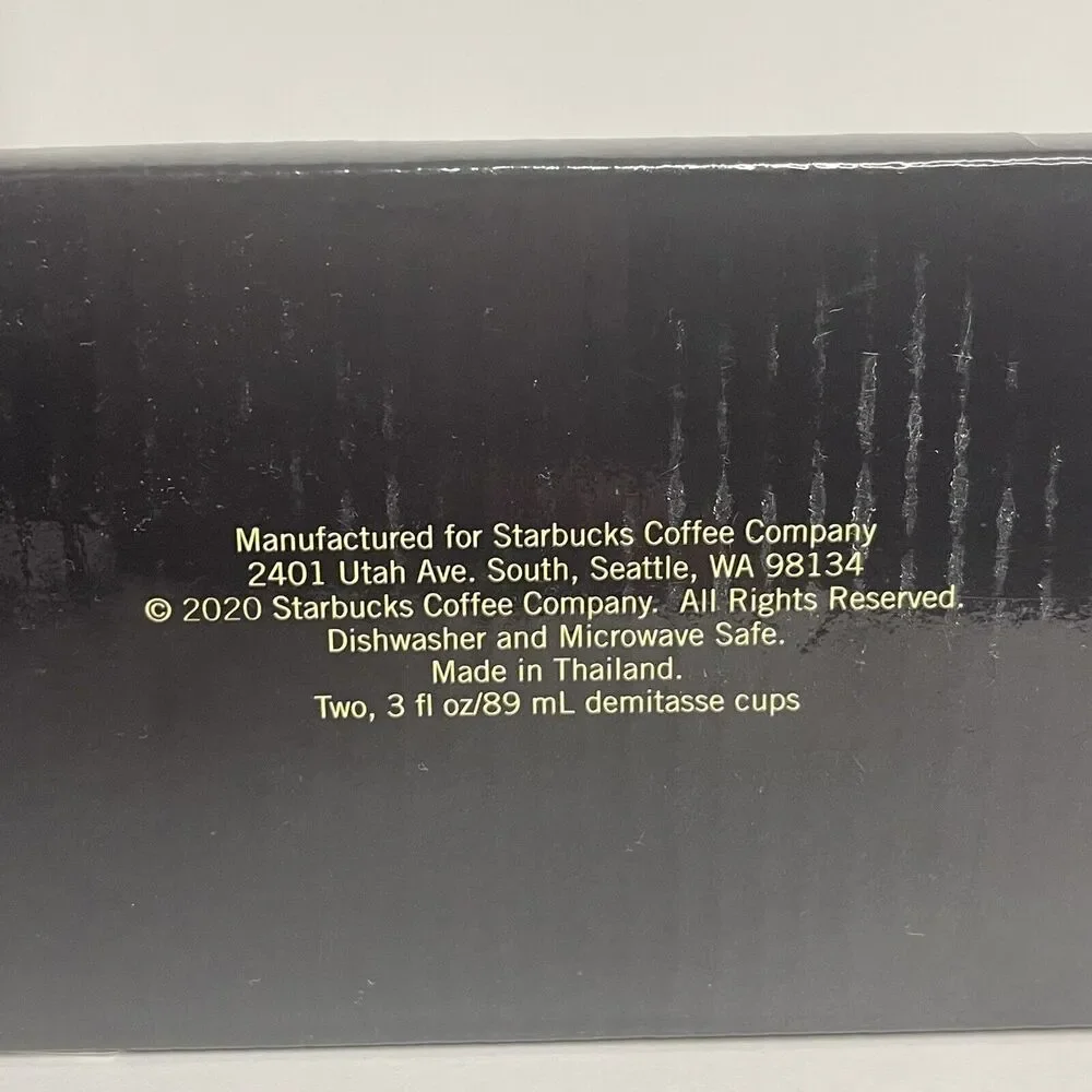 Starbucks Mug Phuket & Thailand 3 oz. Demi Cup Set City mugs NEW